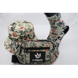 pack de gorro 59 cm,calceti y RIÑONERA