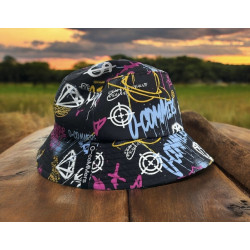 gorro negro planetas,festivales,conjuntado calcetines, Ocommers