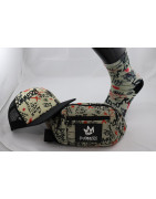 pack gorras calcetines riñoneras a juego. ocommers