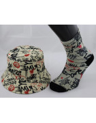 pack gorro59 y calcetines kaquis