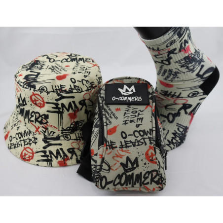 PACK gorro 57,calceti y BANDOLERA